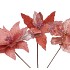 SILK POINSETTIA PINK ASS 27CM