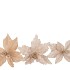 SILK POINSETTIA CHAMPAGNE ASS 24CM