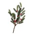 SILK PINE X-MAS BALL RED 81X33X13CM