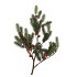 SILK PINE X-MAS BALL RED 102X55X18CM