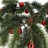 SILK PINE X-MAS BALL RED 102X55X18CM