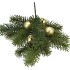 SILK PINE X-MAS BALL GOLD 48X20X8CM