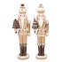 CANDY GINGERBREAD BROWN NUTCRACKER ASS 12X9X37CM
