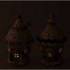CANDY GINGERBREAD BROWN HOUSE LIGHT ASS 14X14X22CM