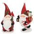 LESLY X-MAS RED SANTA CLAUS ASS 12X14X26CM