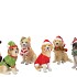 WONDERLAND X-MAS DOGS ASS 11X8X16CM