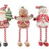 WONDERLAND RED GINGERBREAD DANGLING LEG 11X8X22CM