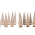 TWINKLE SAND GLASS TREE VELVET ASS 9X25CM