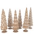 TWINKLE SAND GLASS TREE VELVET ASS 9X25CM