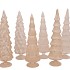 TWINKLE SAND GLASS TREE VELVET ASS 10X30CM