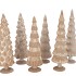 TWINKLE SAND GLASS TREE VELVET ASS 10X30CM