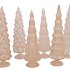 TWINKLE SAND GLASS TREE VELVET ASS 10X35CM