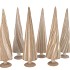 TWINKLE SAND GLASS TREE SWIRL VELVET ASS 9X30CM
