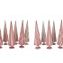 TWINKLE PINK GLASS TREE SWIRL VELVET ASS 9X30CM