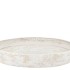COASTER KAYA WHITE TRAY EDGE METAL 47X6CM