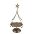 KAYA GOLD TRAY SHELF METAL 20X20X46CM