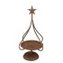 KAYA BRONZE TRAY SHELF METAL 20X20X46CM