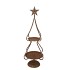 KAYA BRONZE TRAY SHELF METAL 20X20X63CM