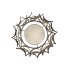 KAYA GOLD CANDLE HOLDER METAL 23X23CM