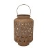 KAYA BRONZE LANTERN X-MAS METAL 21X33CM