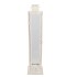 KAYA WHITE LANTERN METAL 17X17X69CM