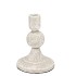 KAYA WHITE CANDLE HOLDER 11X15CM