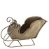 KAYA BRONZE SANTA SLEIGH METAL 24X9X15CM