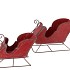 KAYA RED SLEIGH S/3 40X16X26/29X13X20/24X9X15CM