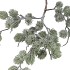 SILK OLD CEDAR GREEN SINGLE STEM WITH FLOCKING 69CM