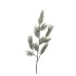 SILK OLD CEDAR GREEN SINGLE STEM WITH FLOCKING 73CM