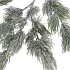 SILK OLD CEDAR GREEN SINGLE STEM WITH FLOCKING 73CM