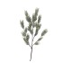 SILK OLD CEDAR GREEN SINGLE STEM WITH FLOCKING 100CM