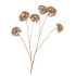 SILK OLD SCALLION BALLS FLOWER GOLD 119CM