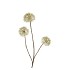 SILK OLD SCALLION BALLS FLOWER GREEN 77CM