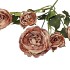 SILK OLD AUTUMN RANUNCULUS BROWN SINGLE STEM 62CM