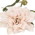 SILK OLD DAHLIA WHITE SINGLE STEM 68CM