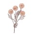 SILK OLD ONION BULB WHITE SINGLE STEM 78CM