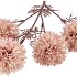 SILK OLD ONION BULB WHITE SINGLE STEM 78CM