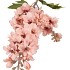 SILK OLD DELPHINIUM CORAL PINK SINGLE STEM 86CM