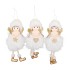 LOULOU WHITE X-MAS HANGER GIRL ASS 8X8X19CM