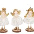 LOULOU WHITE X-MAS STANDING ANGEL ASS 6X6X17CM