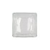 GLASS CUBE 8X8X8CM