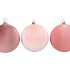 JOYFUL PINK X-MAS BALL VELVET ASS 25CM P/3