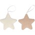 MY FIRST STAR SAND WHITE HANGER ASS 14X4X14CM
