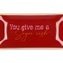 PLATE RECTANGLE YOU GIVE ME 20X10X2CM