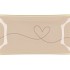 PLATE RECTANGLE HEART 20X10X2CM