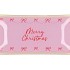 PLATE RECTANGLE MERRY CHRISTMAS 20X10X2CM