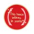 PLATE ROUND THIS HOUSE 18X18X2CM