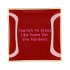 PLATE SQUARE THERS NO PLACE 18X18X2CM