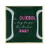 PLATE SQUARE OLIEBOL AWAY 18X18X2CM